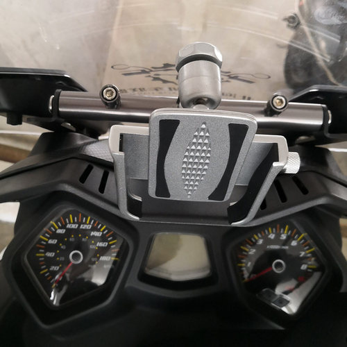 三阳SYM巡弋 cruisym300 九妹joymax Z300改装导航手机支架拓展杆 - 图2