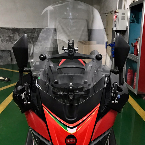 改装后视镜前移座码折叠反光镜阿普利亚SRMAX250 250GT SR MAX300 - 图2
