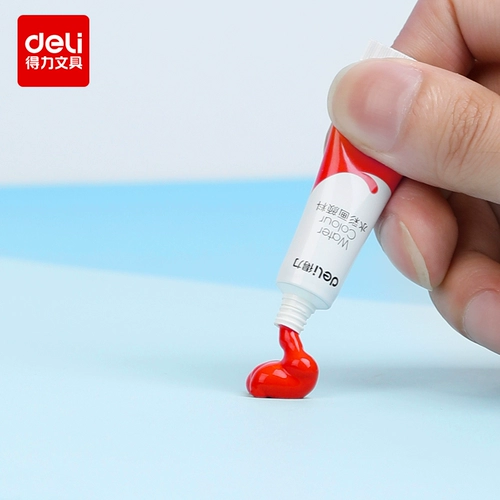 Акварель, гуашь, пигментированный детский художественный комплект для начинающих для школьников, 24 цветов, можно стирать