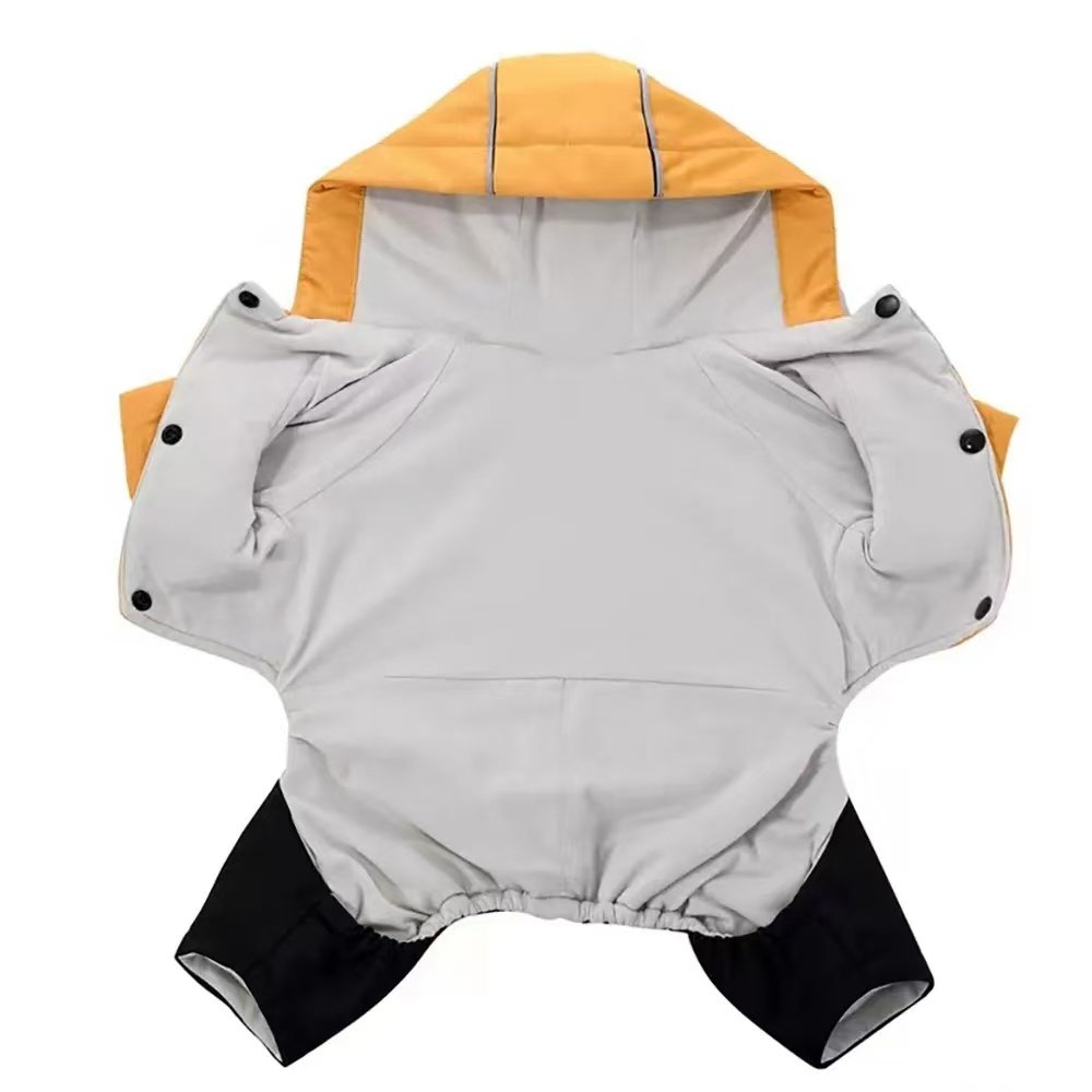 宠物衣服狗狗秋冬款带帽套装四脚衣防风泰迪比熊幼犬小狗服装棉衣,淘宝优惠券,粉丝福利购,淘宝优惠卷