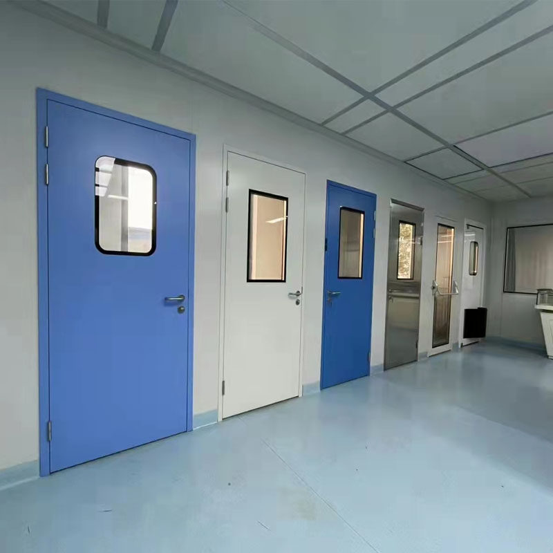 净化门钢制门实验室气密门医院洁净无尘车间烤漆钢质门单开双开门_虎窝淘