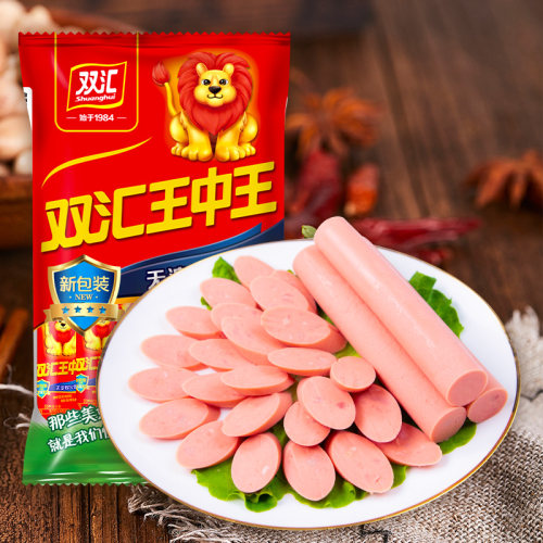双汇王中王无淀粉火腿肠60g*10支泡面搭档整箱批发香肠官方旗舰店 - 图3