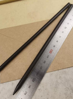 木质簪棍古风发簪主体DIY手工头饰簪娘制作材料木头棍子深咖禾木