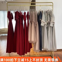 Wedding Show Show Rack Gown shelf Hanging Wedding Yarn Rack Ziji Show and Display Racks Studio Qipao Shelves