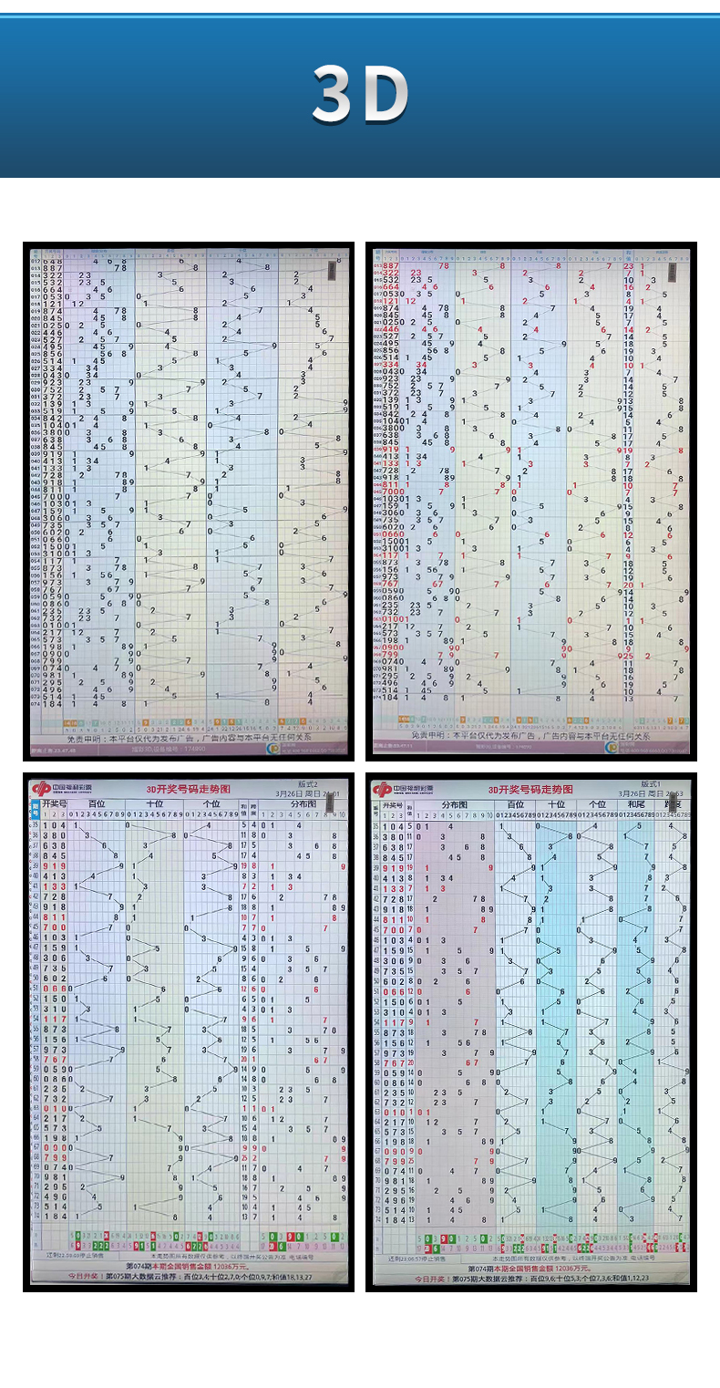 彩票站电子走势图显示屏体彩福彩大乐透排3排5快8双色球电视壁挂 - 图1