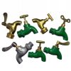 4-point cast iron 1-inch faucet 6-point old-fashioned quick-open iron faucet with lock key property faucet construction site faucet