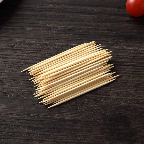 细牙签竹签5000根送牙签盒一次性家用高档饭店两头牙签剔牙神器随-图2