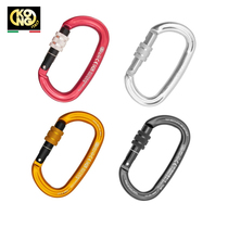 Kong OVALONE ALU SCREW SLEEVE outdoor rock climbing rescue O-wire buckle manual aluminium alloy lock