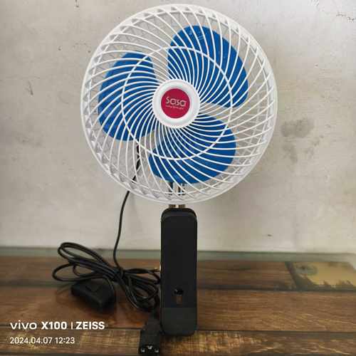 电动车风扇车载风扇电瓶车风扇三轮四轮风扇48V60V风扇8寸10寸款 - 图0