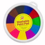 Детская пигментированная окрашенная чернильная подушечка для раннего возраста ручной работы, можно стирать