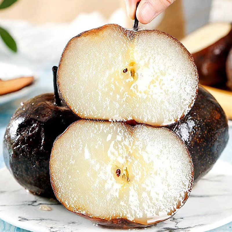 东北特产冻梨正宗大冻梨苹果梨火锅烤肉水果新鲜当季花盖梨冻秋梨 - 图1