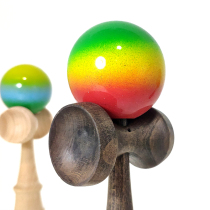 Professional Adhesive Lacquer Sword Jade Black Handle Kendama Competition Competitive Swordball Export Skill Ball