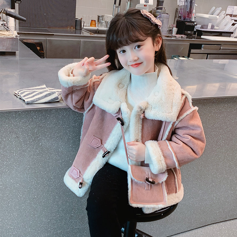 女童外套2025新款秋冬季儿童洋气时髦加厚上衣冬装小女孩网红衣服,淘宝优惠券,粉丝福利购,淘宝优惠卷