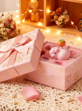 可爱小猪树脂动物造型装饰摆件