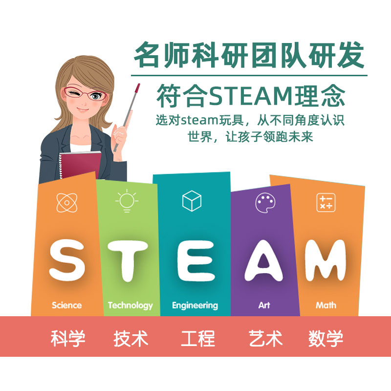 水晶种植生长结晶steam科学小实验套装diy制作儿童火山爆发玩具-图0