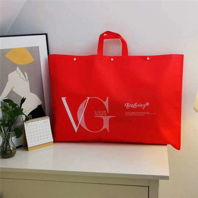 收纳袋可折叠无纺布枕芯包装袋子手提袋礼品袋纽扣款双人枕一个装,淘宝优惠券,粉丝福利购,淘宝优惠卷