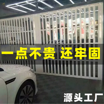 PVC Folding Door Car Beauty Mall Shop Aluminum Alloy Car Wash House Waterproof curtain dust-proof insulation partition push-pull