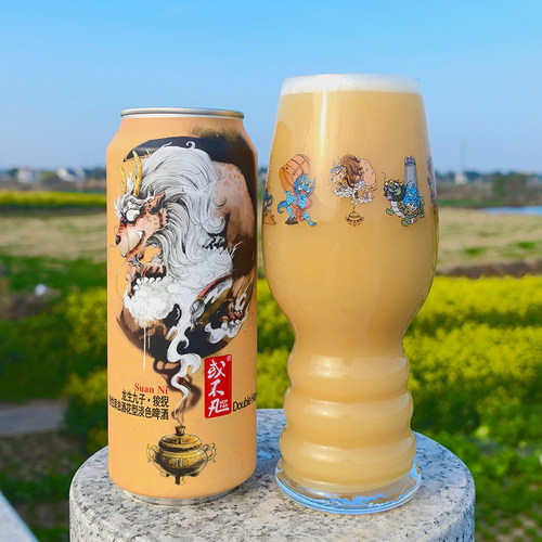 或不凡啤酒龙生九子狻猊烈性浑浊IPA囚牛/貔貅/蒲牢精酿啤酒500ml - 图2