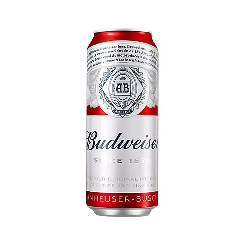 【百亿补贴】Budweiser/百威经典醇正啤酒整箱500ml*18罐装 - 图3