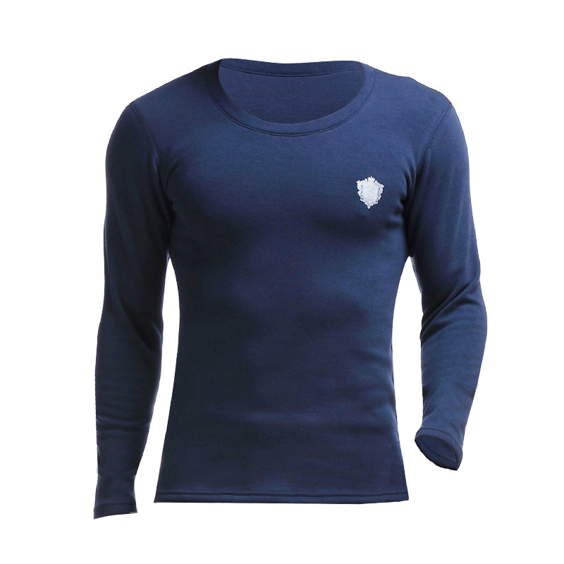 奥元素冬季男士单件加厚加绒圆领修身防寒打底秋衣保暖上衣内衣男,淘宝优惠券,粉丝福利购,淘宝优惠卷