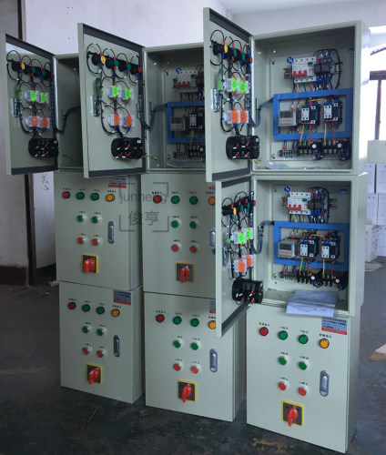 水泵控制箱定时轮换循环一用一备浮球型排污泵潜一控二4KW - 图2
