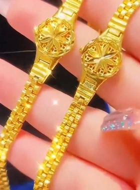 热销款高颜值捡漏福字手表手链女气质高贵手腕配饰送妈妈礼物奢华