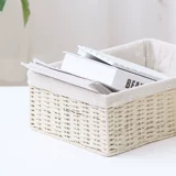 Японская настольная ткань, коробка для хранения, игрушка для домашнего использования, плетеная корзина для хранения