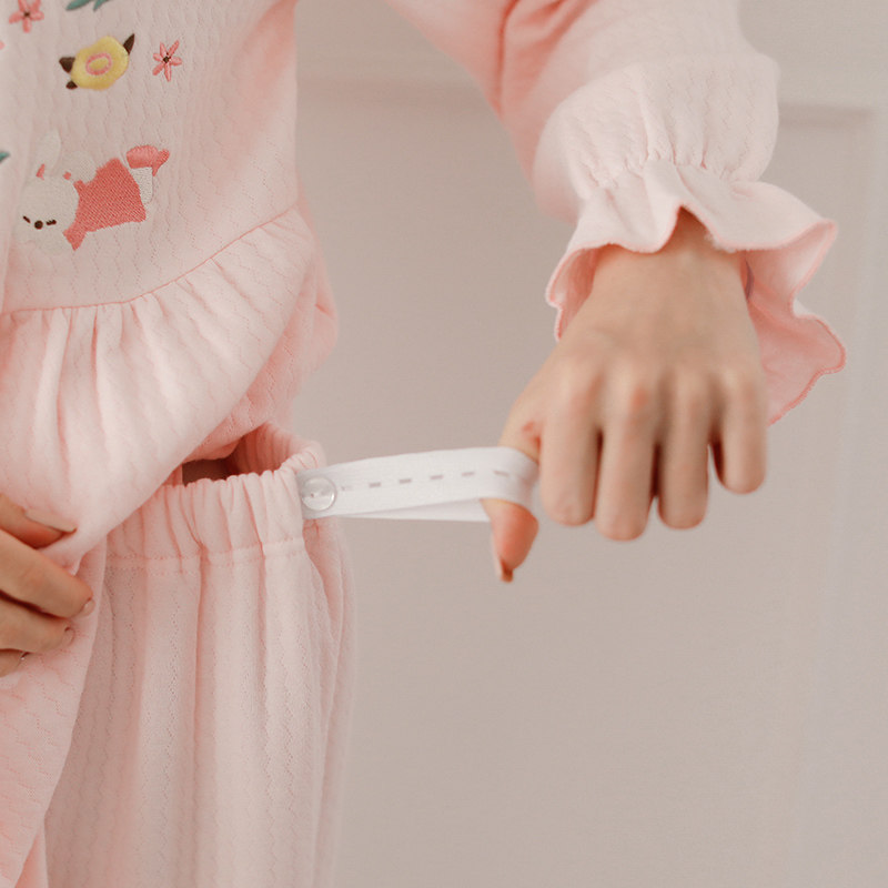 静孕月子服冬季产后空气棉1睡衣 静孕家居服套装