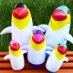 Inflatable Penguin Tumbler Toy