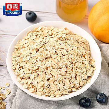 西麦快煮燕麦片1kg袋原味煮食[4元优惠券]-寻折猪