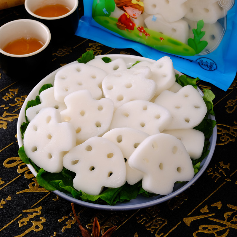 麒景东北蘑菇粉土豆粉美味砂锅粉藕鲜花型麻辣烫特色冒菜火锅食材