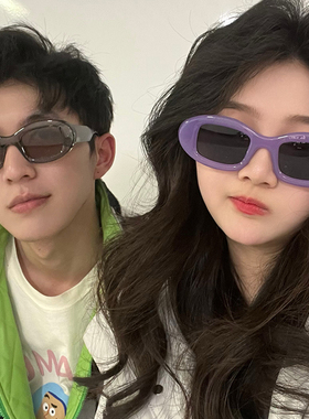 防紫外线椭圆复古通用欧美风近视