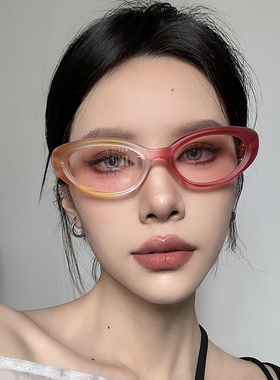 防紫外线个性复古通用复古猫眼