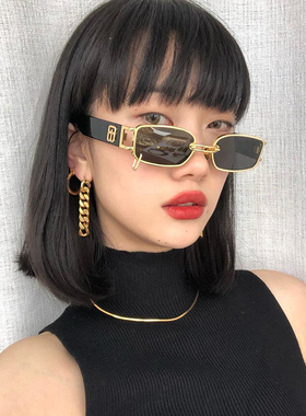 个性金属框太阳眼镜框男女gm嘻哈