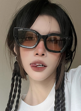 防紫外线猫眼欧美风女近视墨镜