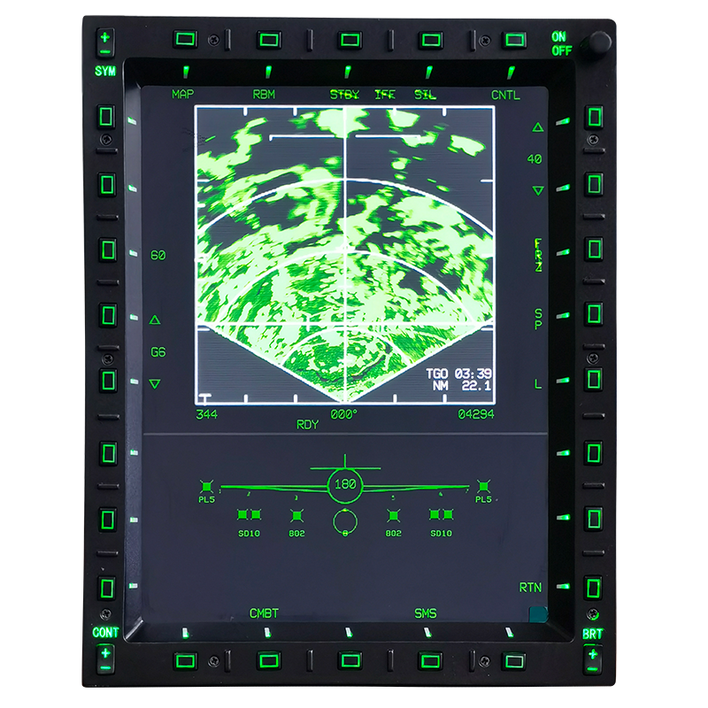 维飞Wefly枭龙JF-17 MFCD UFCP模拟飞行仪表MFD多功能显示面板dcs - 图1