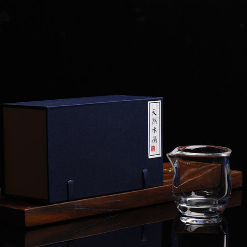 东海工艺水晶日式自相纯手工白水晶公道杯大号高档茶海分茶器泡茶 - 图2