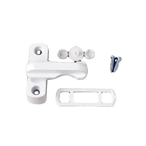 塑钢平开门窗T型锁窗户锁扣搭扣铝合金防盗锁门窗配件窗平开窗锁 - 图3