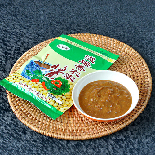 东北特产黄豆大酱溢坛香大豆酱黄豆酱豆瓣酱蘸酱菜酱香浓郁味道好 - 图0