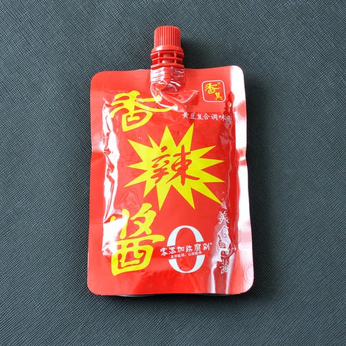 东北特产黄豆大酱香其酱黄豆瓣酱大豆酱拌饭辣熟酱炸酱面150克装 - 图0