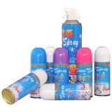 Реалистичный белый рождественский спрей из пены, декор, со снежинками