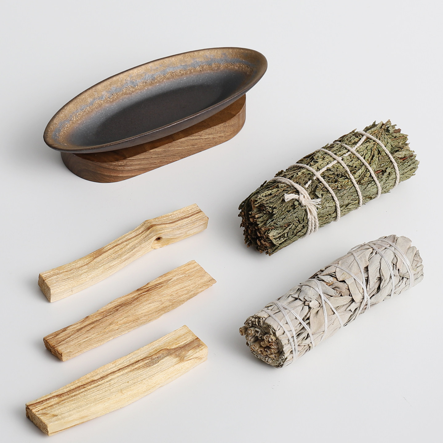 由山堂进口秘鲁圣木高油木料白鼠尾草雪松植物香薰香料托盘燃烧盘,淘宝优惠券,粉丝福利购,淘宝优惠卷