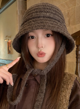 大头围秋冬防寒保暖护耳帽女帽子