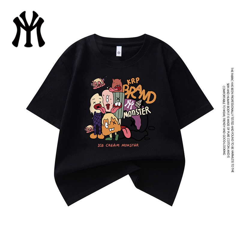 MYVM官方正品夏季情侣纯棉短袖潮流短袖儿童爆款26新款T恤男女30