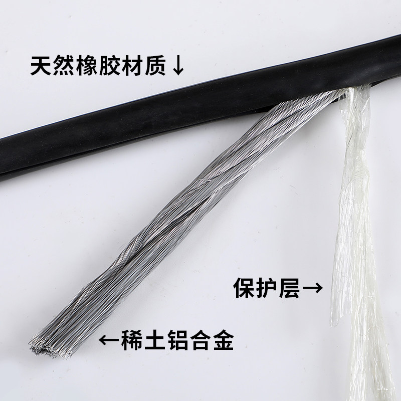 铝合金电焊线100米16/25/35/50平方国标焊机线电焊机专用焊把线 - 图1