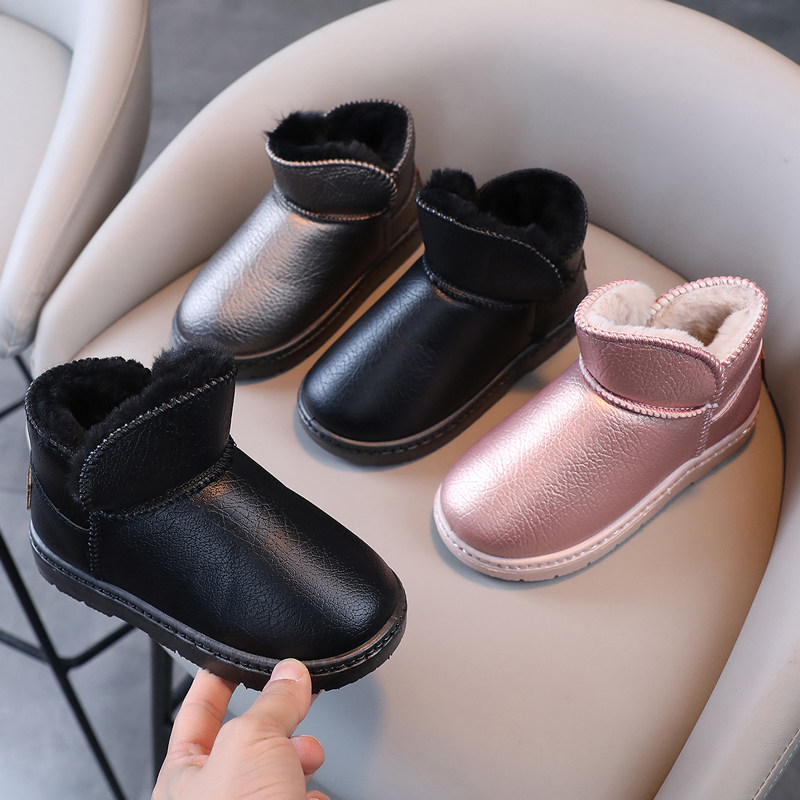 宝宝雪地靴儿童加绒加厚短靴男女童冬季款防水软底小童棉鞋大棉靴,淘宝优惠券,粉丝福利购,淘宝优惠卷