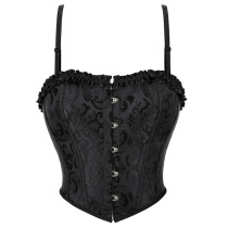 Famous Yuanyuan French and French style harness with lace obliterating chest of ladies body-shaping blouses bungles and palace high waisted underwear