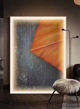 方形铝合金外框画框电梯广告海报框门头灯箱LED灯带可发光定制