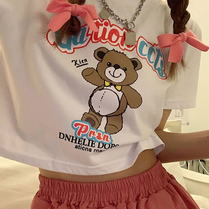 不一样情侣装夏装2024新款潮流网红高级感小众设ins情人节短袖t恤