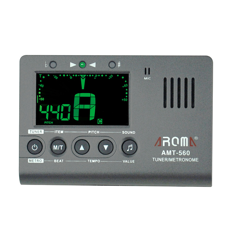 阿诺玛旗舰店阿诺玛 AMT-560 电子节拍器 吉他调音器定音校音表乐器通用三合一1
